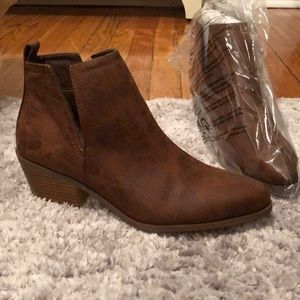 NEVER USED BROWN BOOTIES